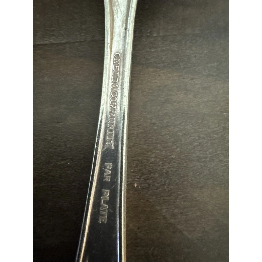 Oneida community silverplate